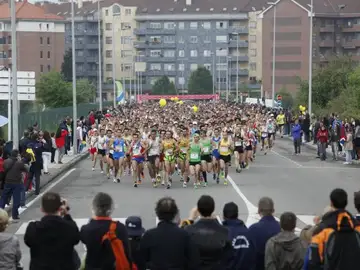 La Media Marathon en Gijón La Media Marathon en Gijón