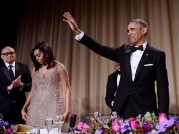 Obama en la cena de corresponsales en la Casa Blanca