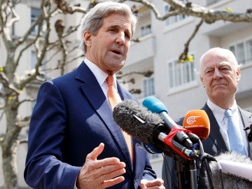 John Kerry en Ginebra