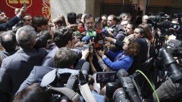 Rajoy ante los periodistas
