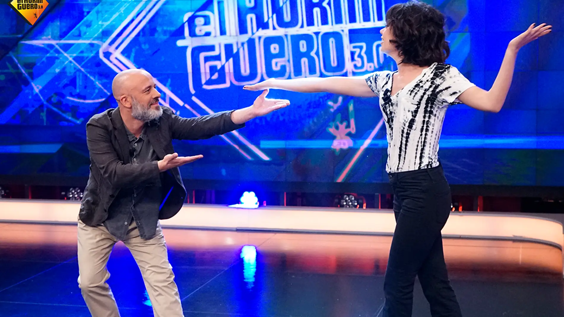Javier Gutiérrez y Anna Castillo en 'El Hormiguero 3.0'
