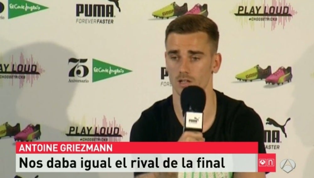 Griezmann, delantero del Atlético de Madrid