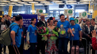 Culmina en 13 aviones la llegada a Madrid de 2.500 chinos invitados por su jefe