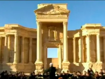 Teatro romano de Palmira Teatro romano de Palmira