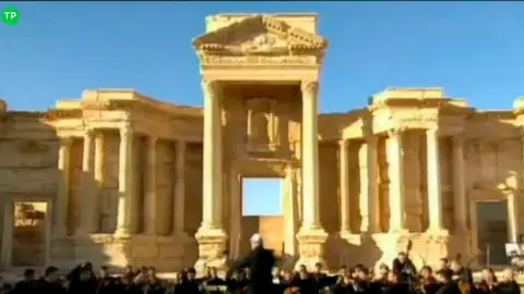 Teatro romano de Palmira Teatro romano de Palmira