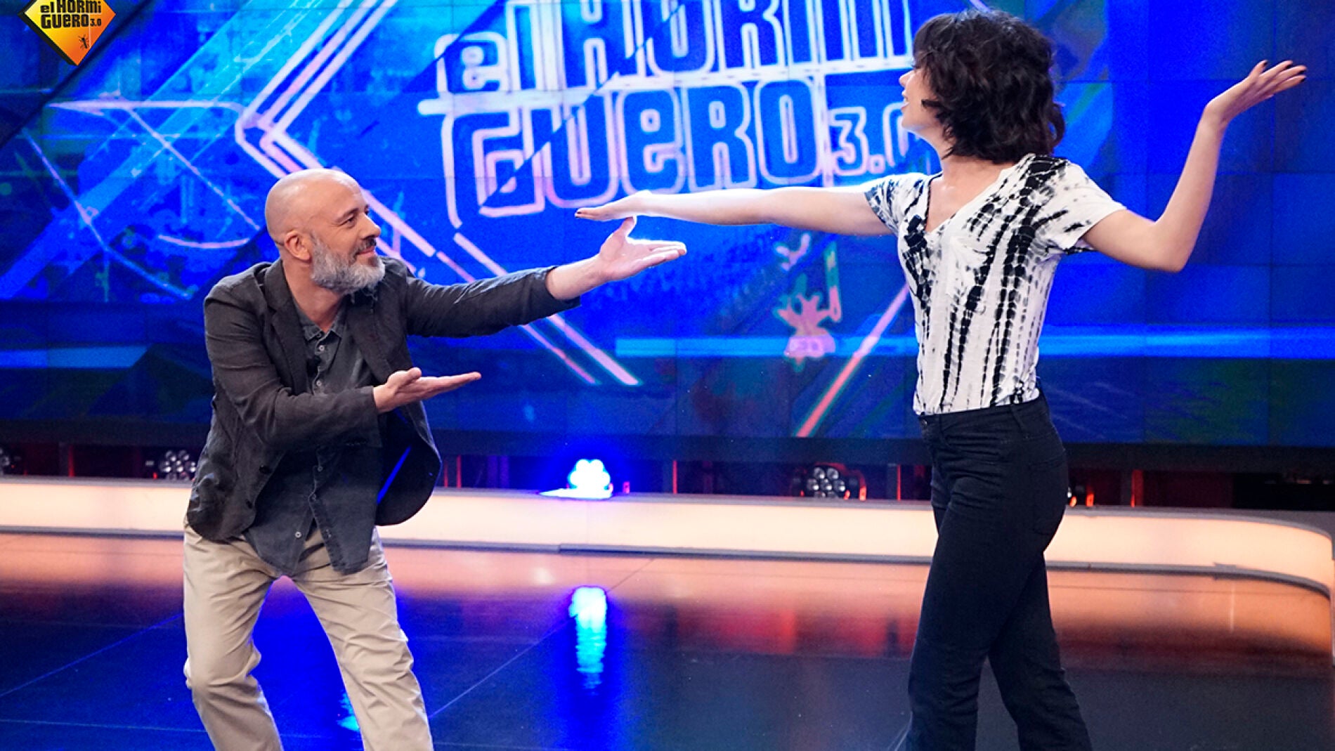 JAVIER GUTI&Eacute;RREZ Y ANNA CASTILLO EN 'EL HORMIGUERO 3.0'