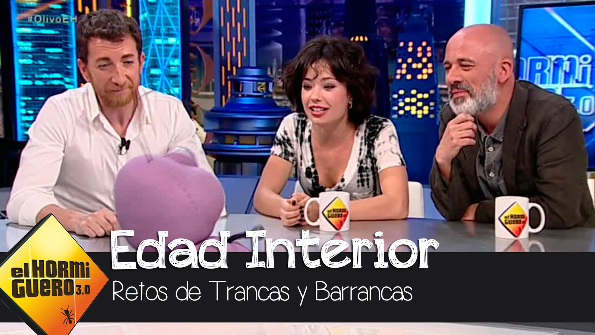 JAVIER GUTIÉRREZ Y ANNA CASTILLO EN 'EL HORMIGUERO 3.0'