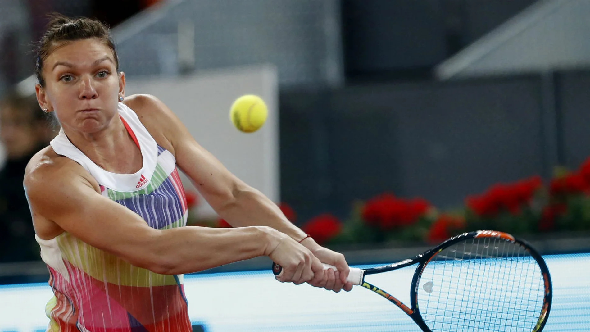 Halep se clasifica a la final del Masters de Madrid Halep se clasifica a la final del Masters de Madrid