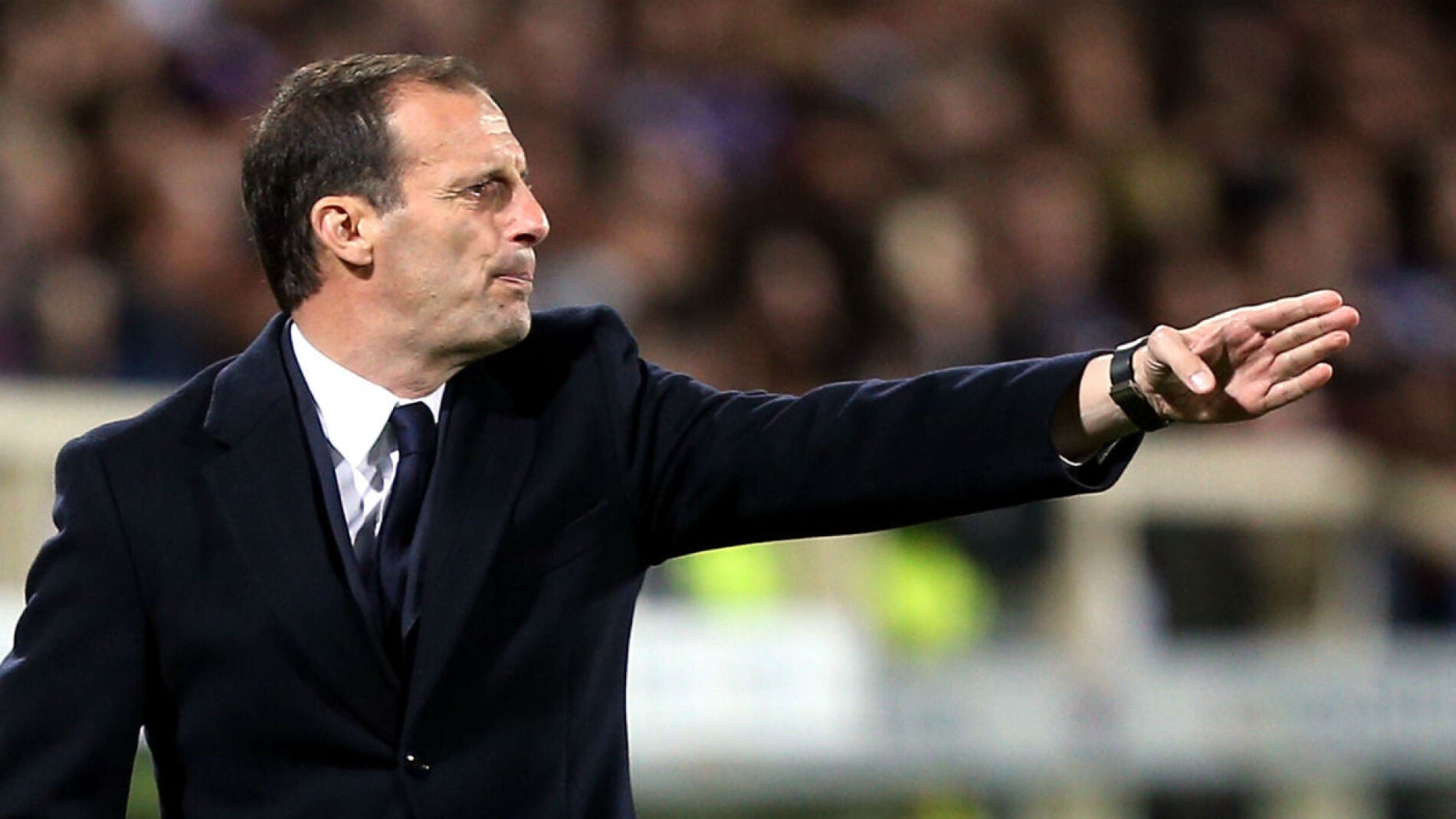 Allegri, t&eacute;cnico de la Juventus