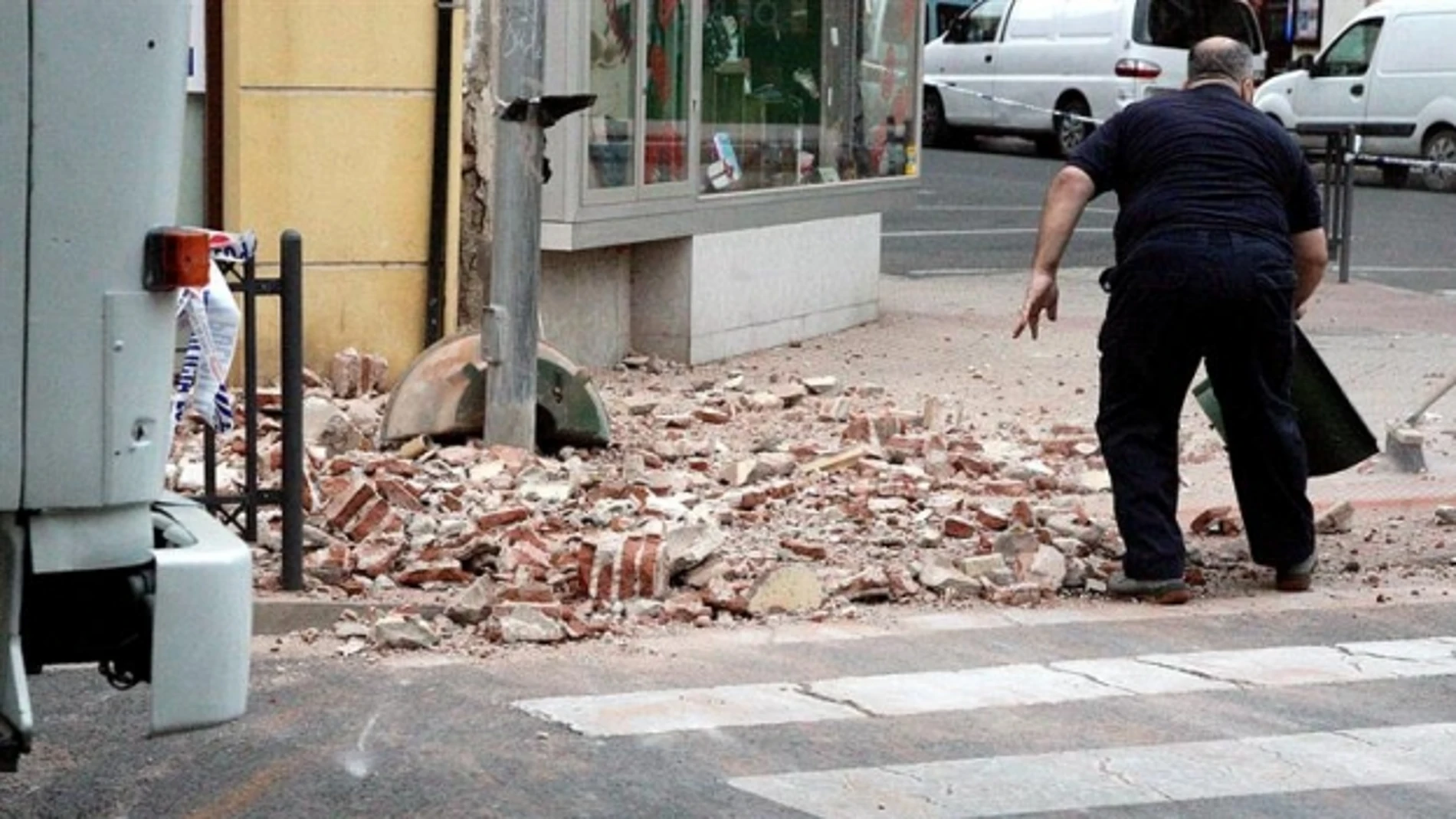 Destrozos provocados por el terremoto de Melilla Destrozos provocados por el terremoto de Melilla