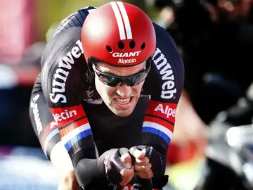 Dumoulin, en la primera etapa del Giro Dumoulin, en la primera etapa del Giro