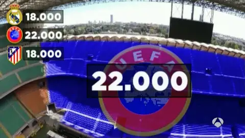 Número de entradas para los clubes y UEFA Número de entradas para los clubes y UEFA