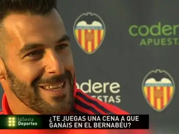 Negredo, delantero del Valencia Negredo, delantero del Valencia