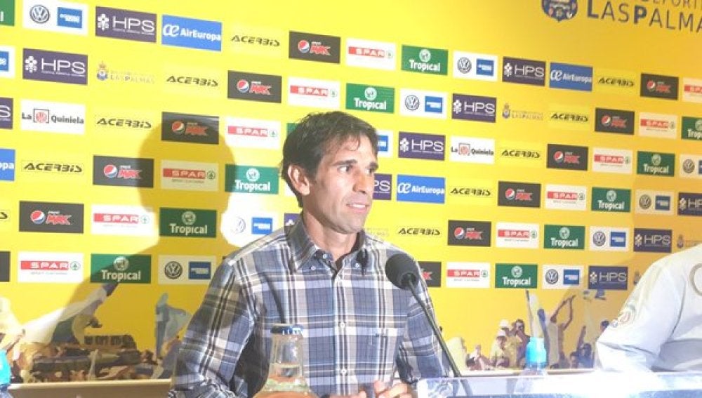 Valerón, en rueda de prensa
