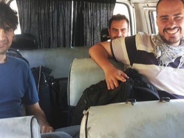 Periodistas españoles liberados en Siria