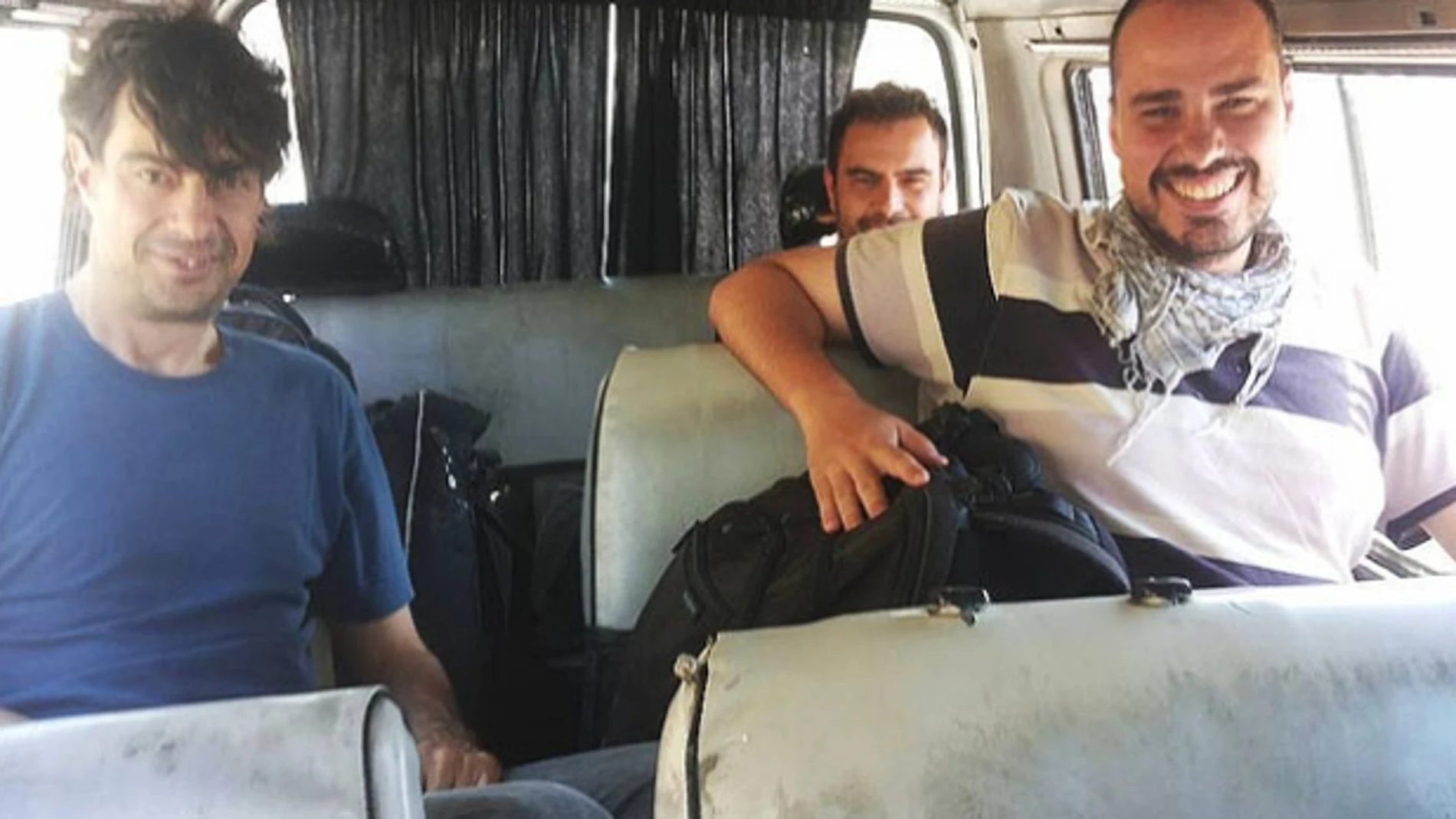 Periodistas españoles liberados en Siria Periodistas españoles liberados en Siria