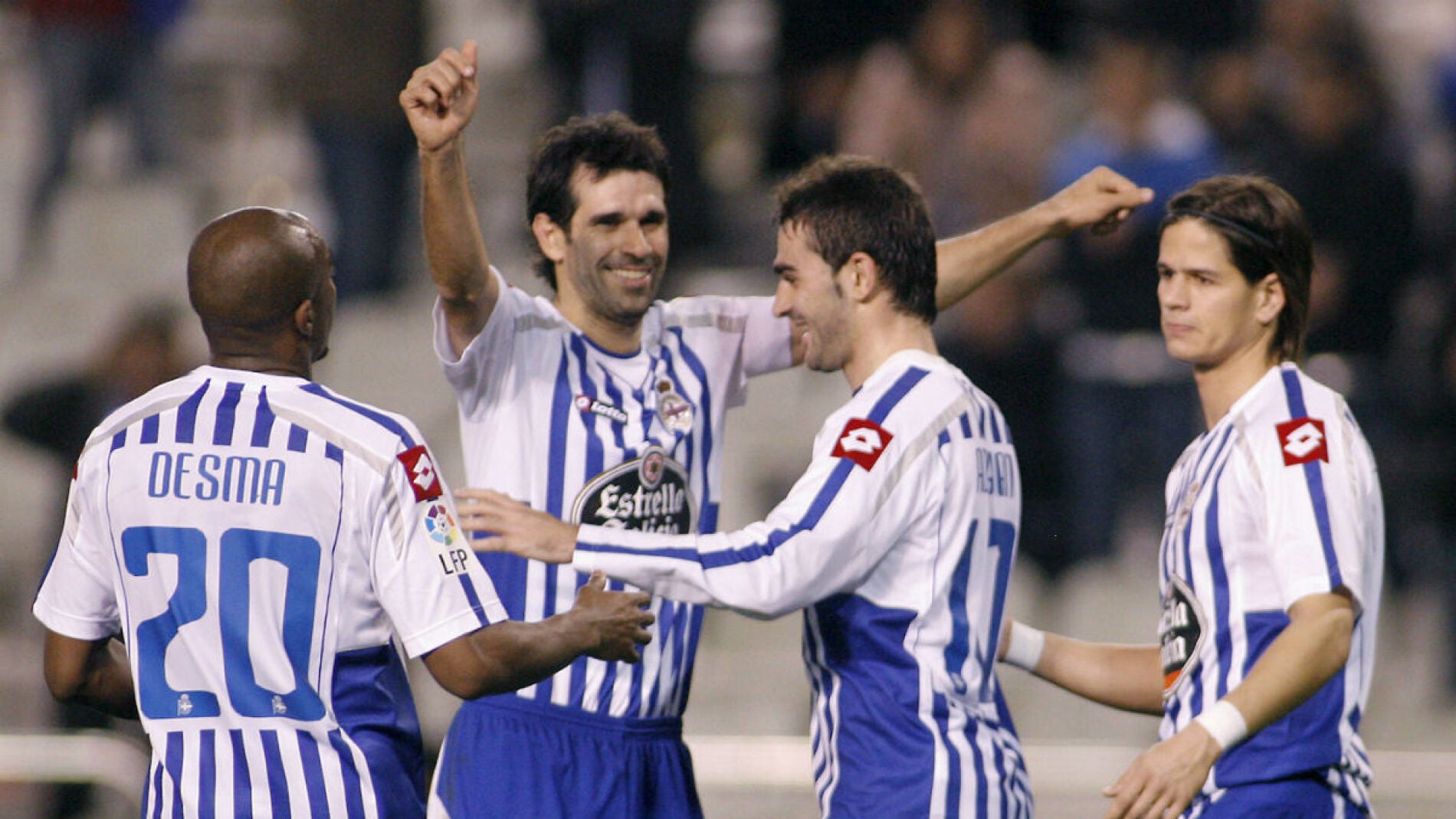 Valer&oacute;n, en su &eacute;poca del Deportivo