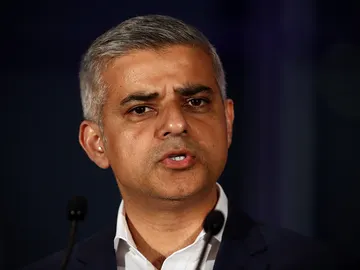 El alcalde de Londres, Sadiq Khan, en una imagen de archivo El alcalde de Londres, Sadiq Khan, en una imagen de archivo