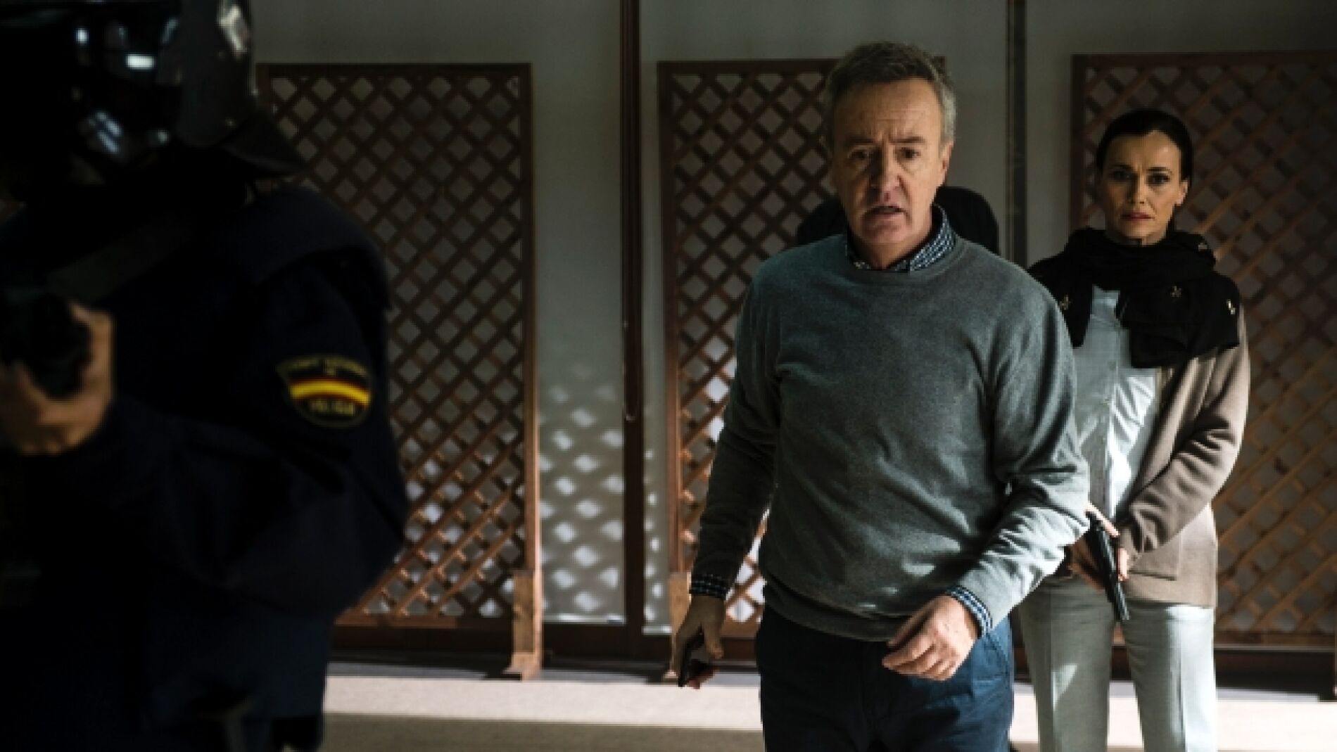 Leopoldo llora a su mujer