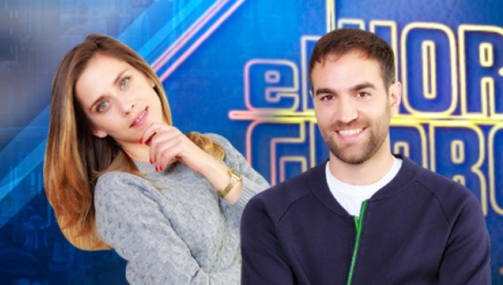 Jon Plazaola y María León en 'El Hormiguero'