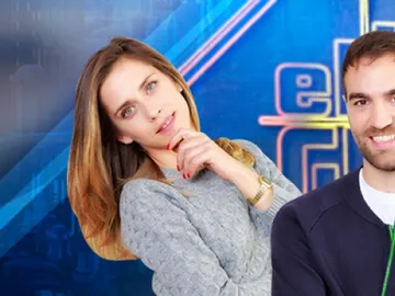 Jon Plazaola y María León en 'El Hormiguero' Jon Plazaola y María León en 'El Hormiguero'