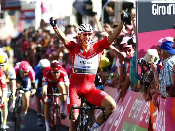 Kittel celebra un triunfo Kittel celebra un triunfo