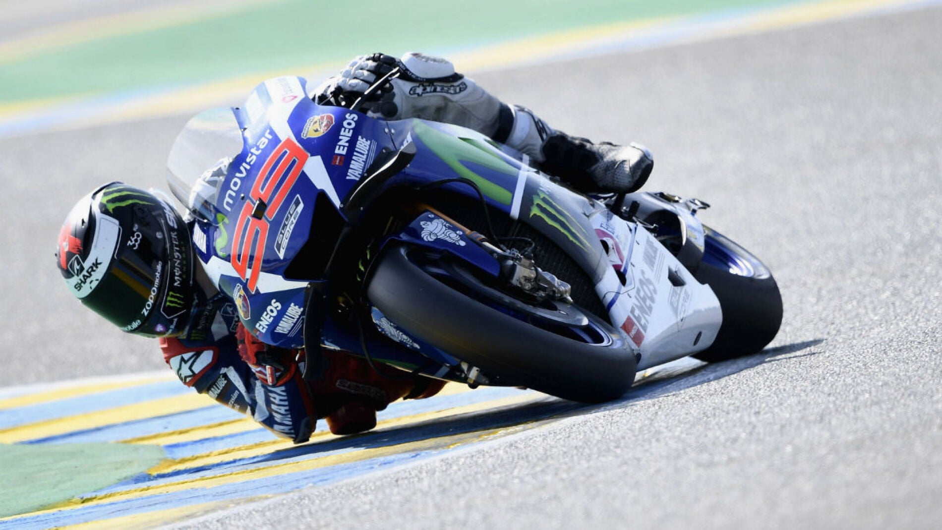 Jorge Lorenzo, en el trazado de Le Mans