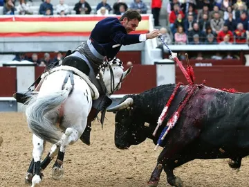 Andy Cartagena, en Las Ventas Andy Cartagena, en Las Ventas