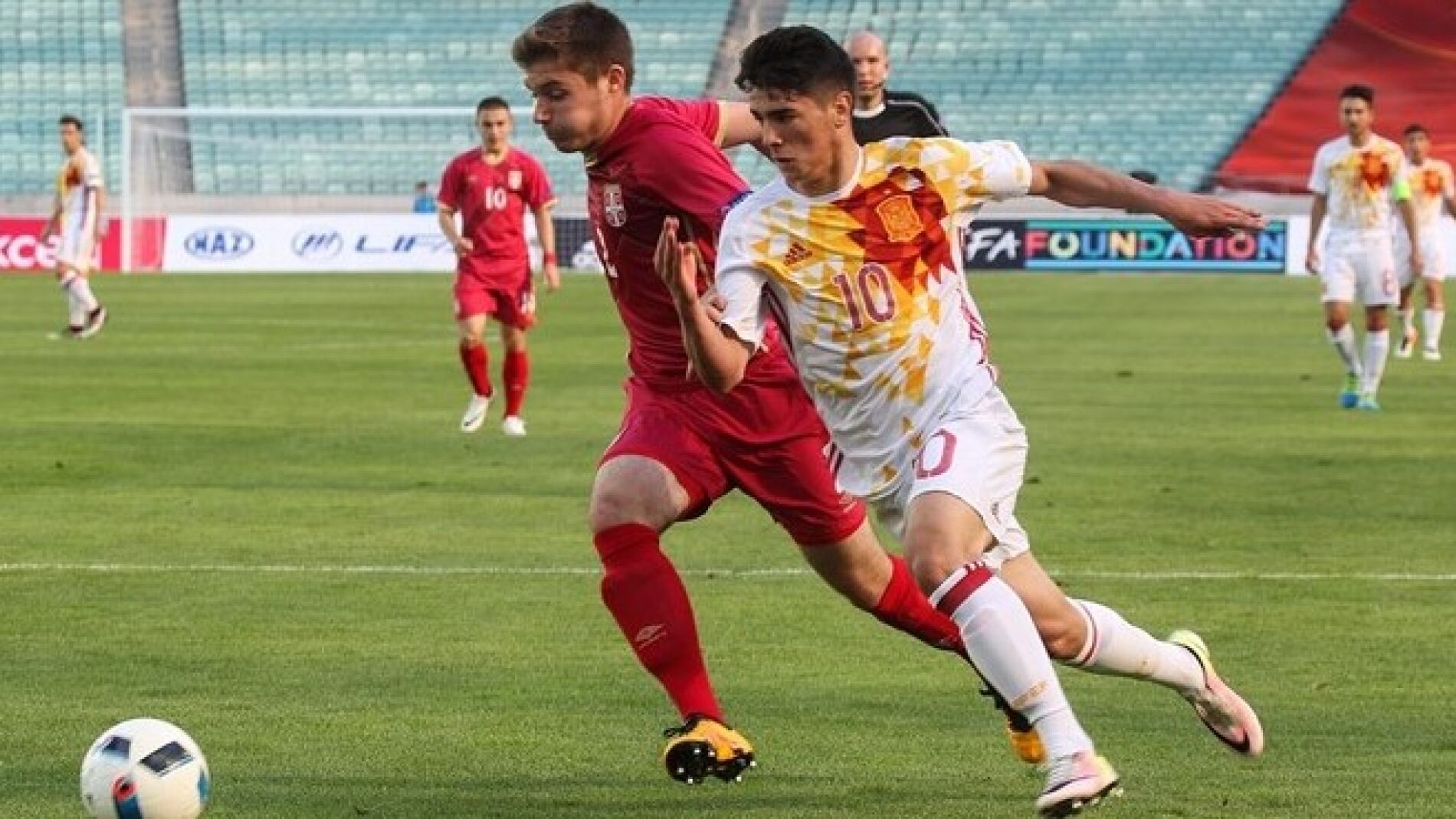 Serbia - Espa&ntilde;a en el Europeo sub-17