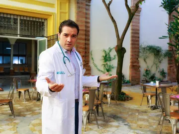 Alfonso Sánchez es Rober en 'Allí Abajo' Alfonso Sánchez es Rober en 'Allí Abajo'