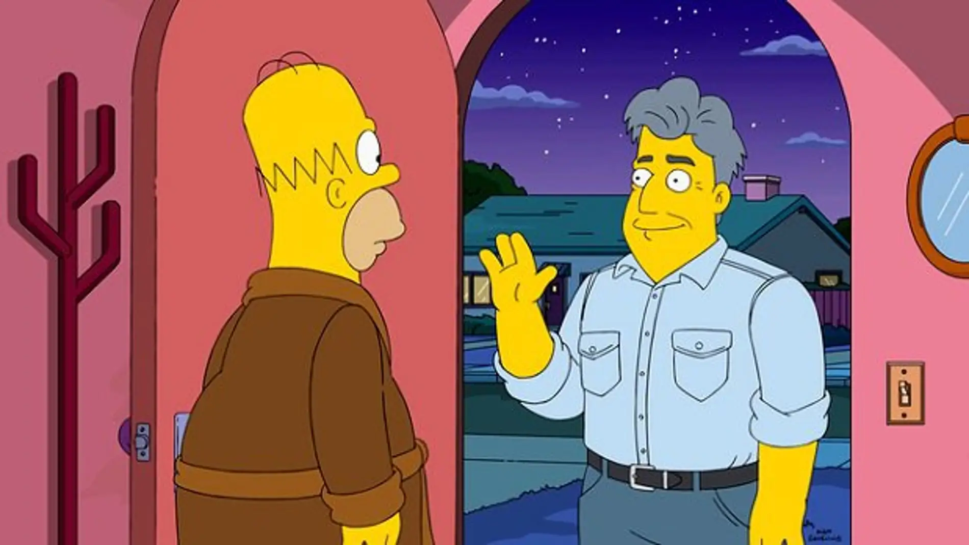 Jay Leno en 'Los Simpson'