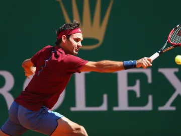 Roger Federer durante el Open de Madrid Roger Federer durante el Open de Madrid