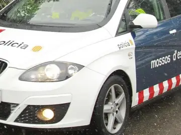 Un coche de Mossos d'Esquadra Un coche de Mossos d'Esquadra