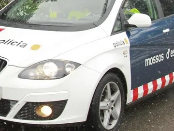 Un coche de Mossos d'Esquadra Un coche de Mossos d'Esquadra