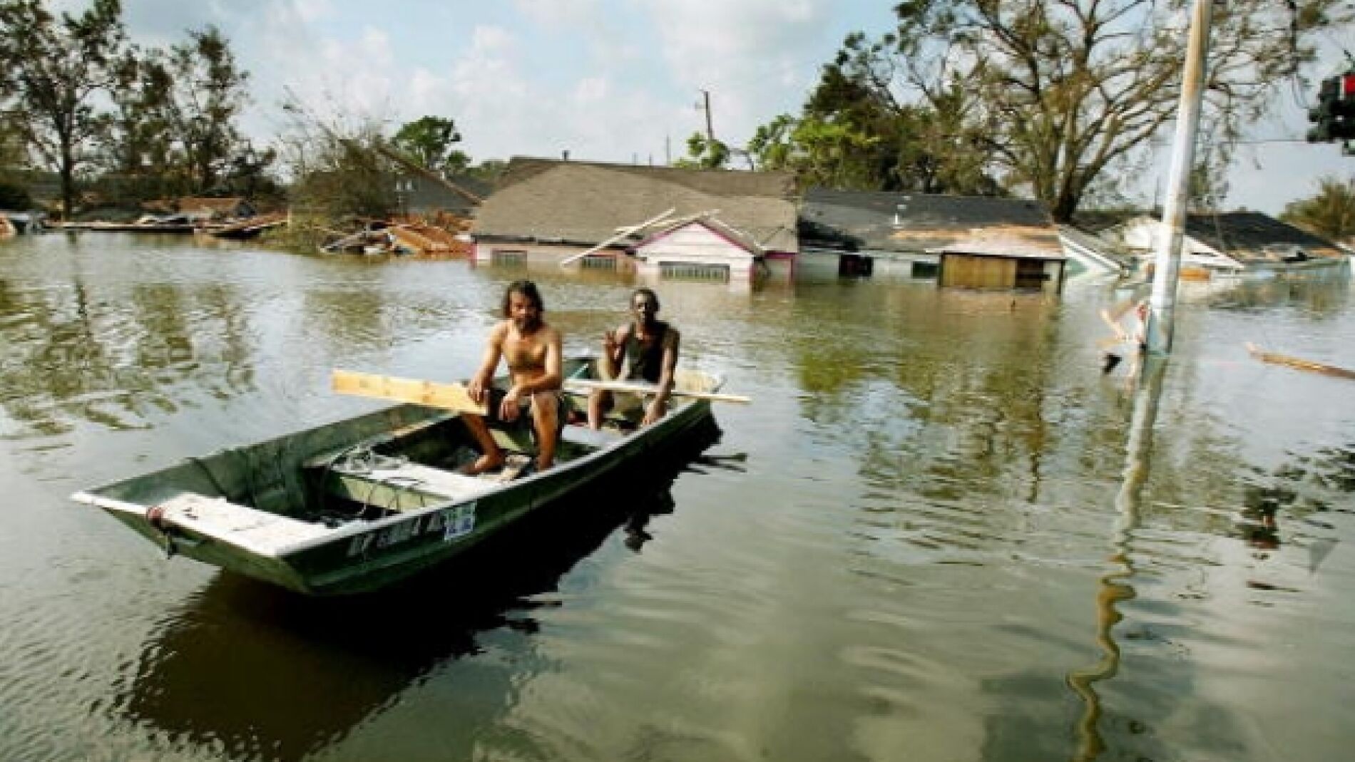 Nueva Orleans tras el hurac&aacute;n Katrina 
