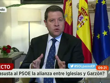 Frame 203.00008 de: García-Page: "No hay que tomarse a broma la confluencia entre IU y Podemos" Frame 203.00008 de: García-Page: "No hay que tomarse a broma la confluencia entre IU y Podemos"