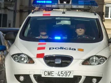 Un coche de los Mossos d'Esquadra Un coche de los Mossos d'Esquadra