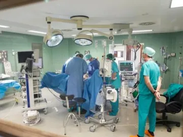 Intervención en un quirófano Intervención en un quirófano