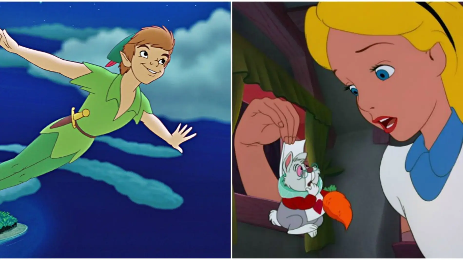 'Peter Pan' y 'Alicia en el País de las Maravillas'