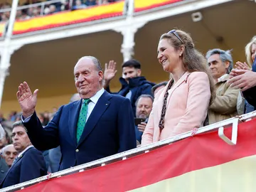 Rey Juan Carlos en la plaza de las Ventas Rey Juan Carlos en la plaza de las Ventas