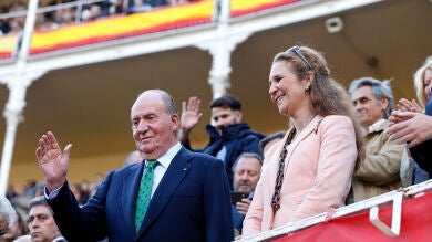 El Rey Juan Carlos asiste a la primera corrida de 'figuras' de San Isidro