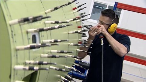 Frame 11.566606 de: El sector aeron&aacute;utico factura 10.000 millones de euros al a&ntilde;o