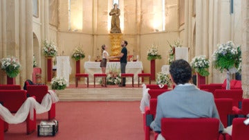 Carmen e Iñaki ensayan el 'Sí, quiero'