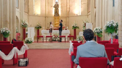 Carmen e Iñaki ensayan el 'Sí, quiero'