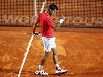 Djokovic celebra el pase a la final