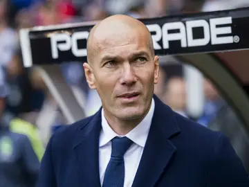 Zidane, entrenador del Real Madrid Zidane, entrenador del Real Madrid
