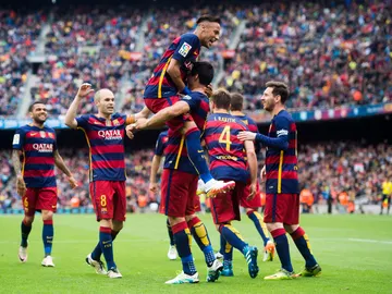 El Barcelona gana la Liga El Barcelona gana la Liga