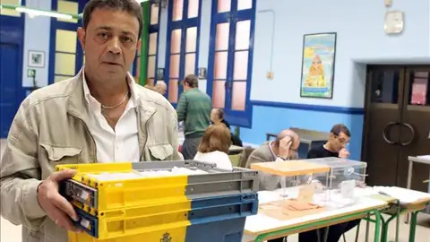 Votos llegados a través de correo postal Votos llegados a través de correo postal