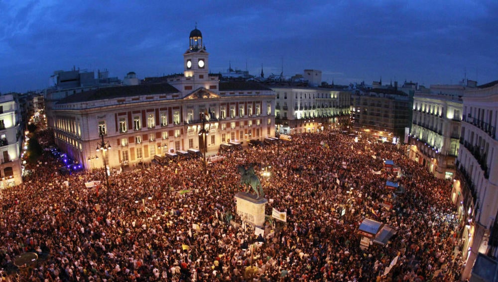 15M en la Puerta del Sol