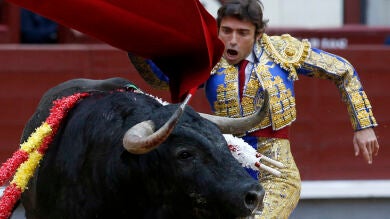 Lidia precisa de Robleño ante los descastados 'santacolomas'